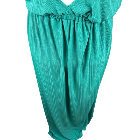 Free People Beach Golden Days Maxi Dress Turquoise/Radical Teal Medium - Picture 9 of 12